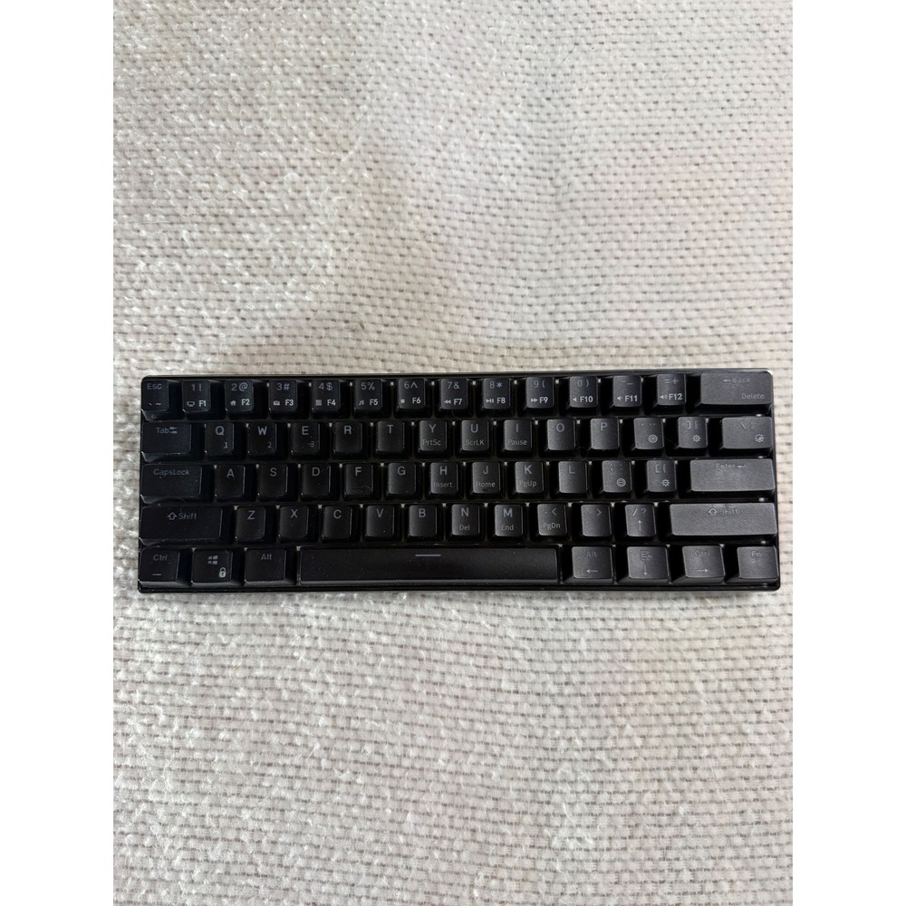 Royal Kludge RK61 Mechanical Keyboard Black 60% Wireless Bluetooth USB-C Gaming